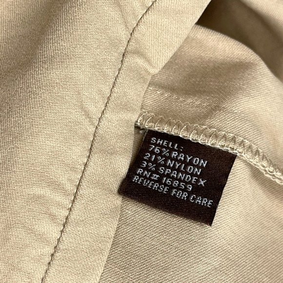 J Mclaughlin Margot Pants Women 12 EUC Stretch Rayon Flat Front Zip Closure - Picture 7 of 12